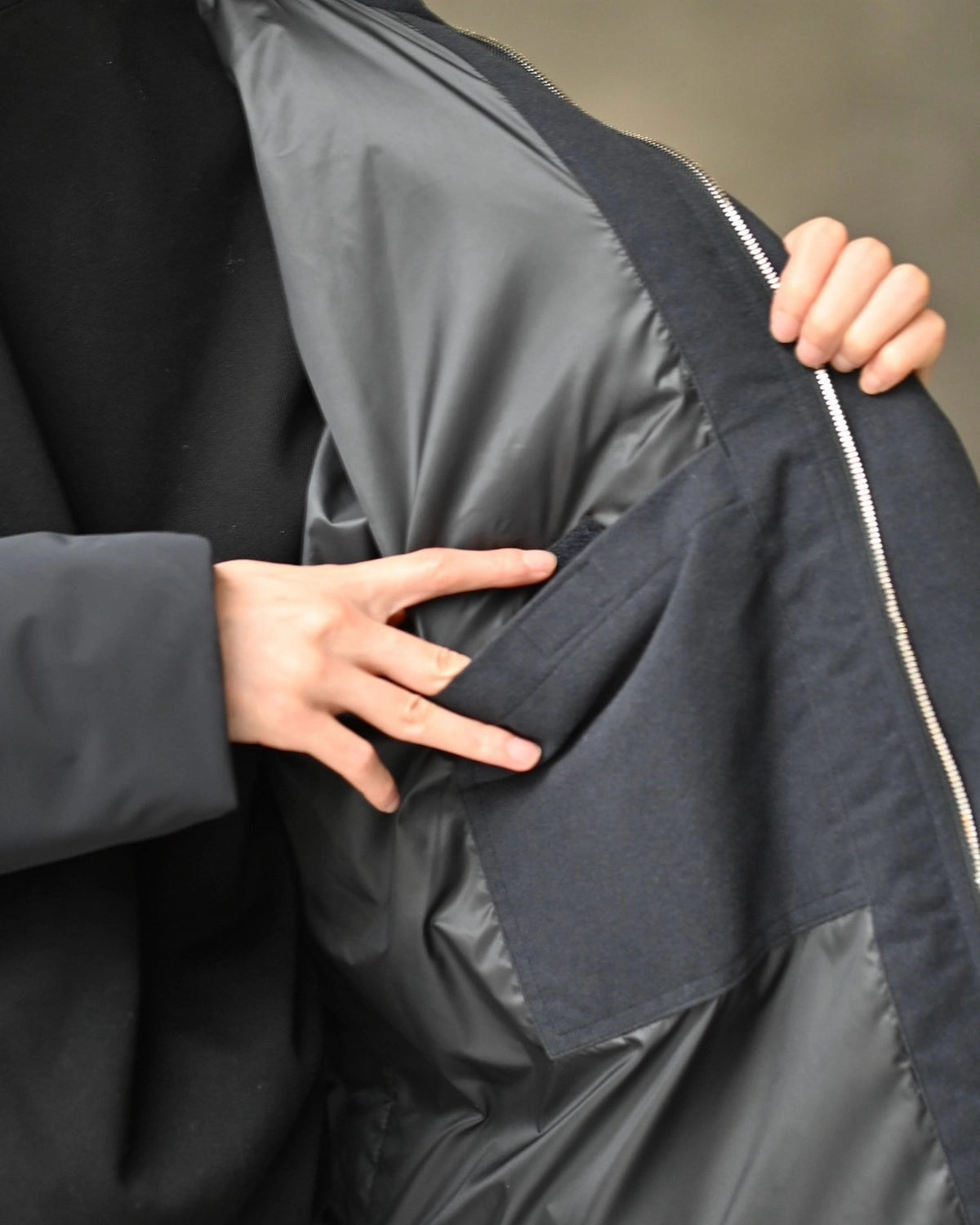 N.HOOLYWOOD COMPILE / PUFFER JACKET (2262-BL13-002)
