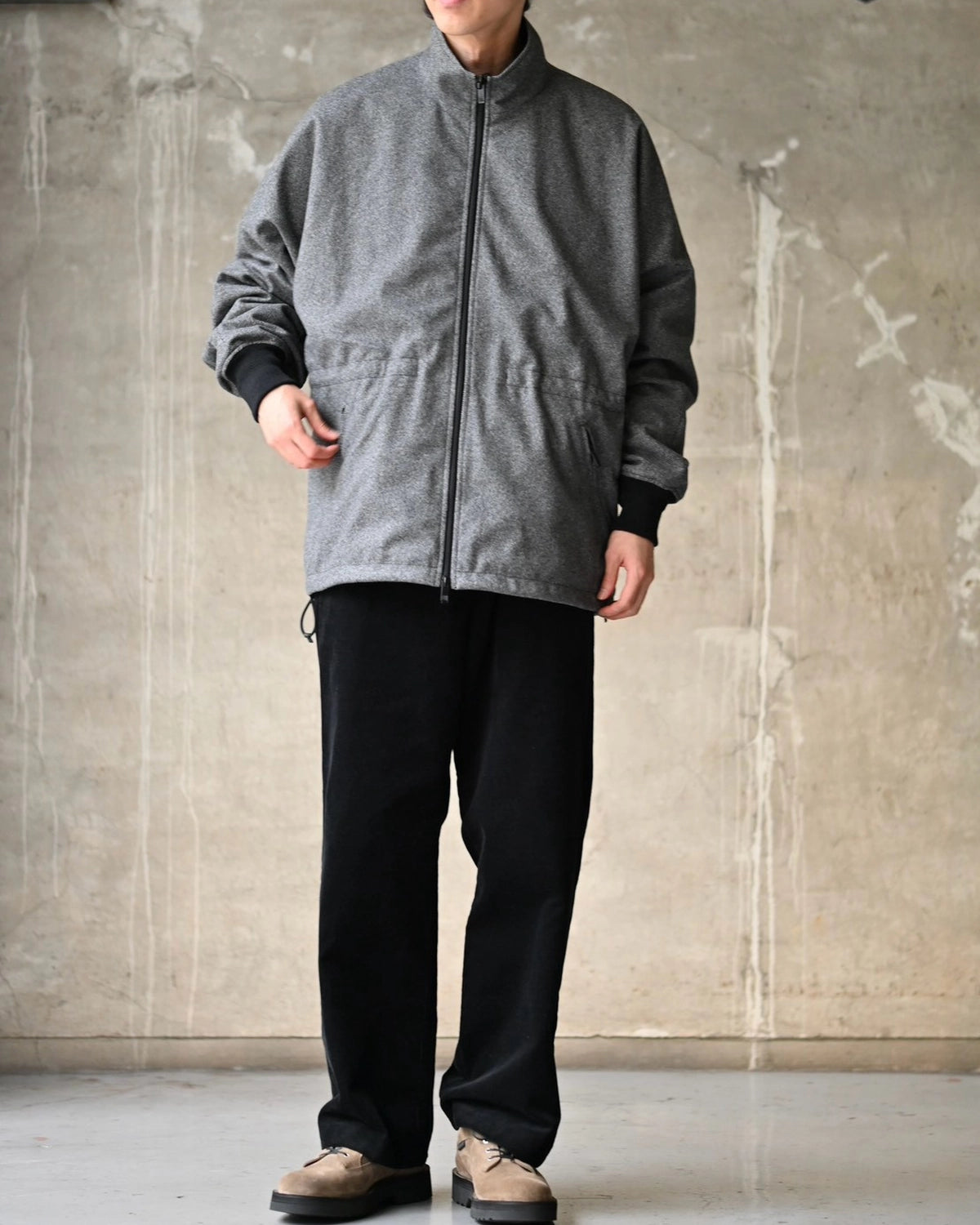 N.HOOLYWOOD COMPILE / STAND COLLAR COAT (2262-CO04-018)