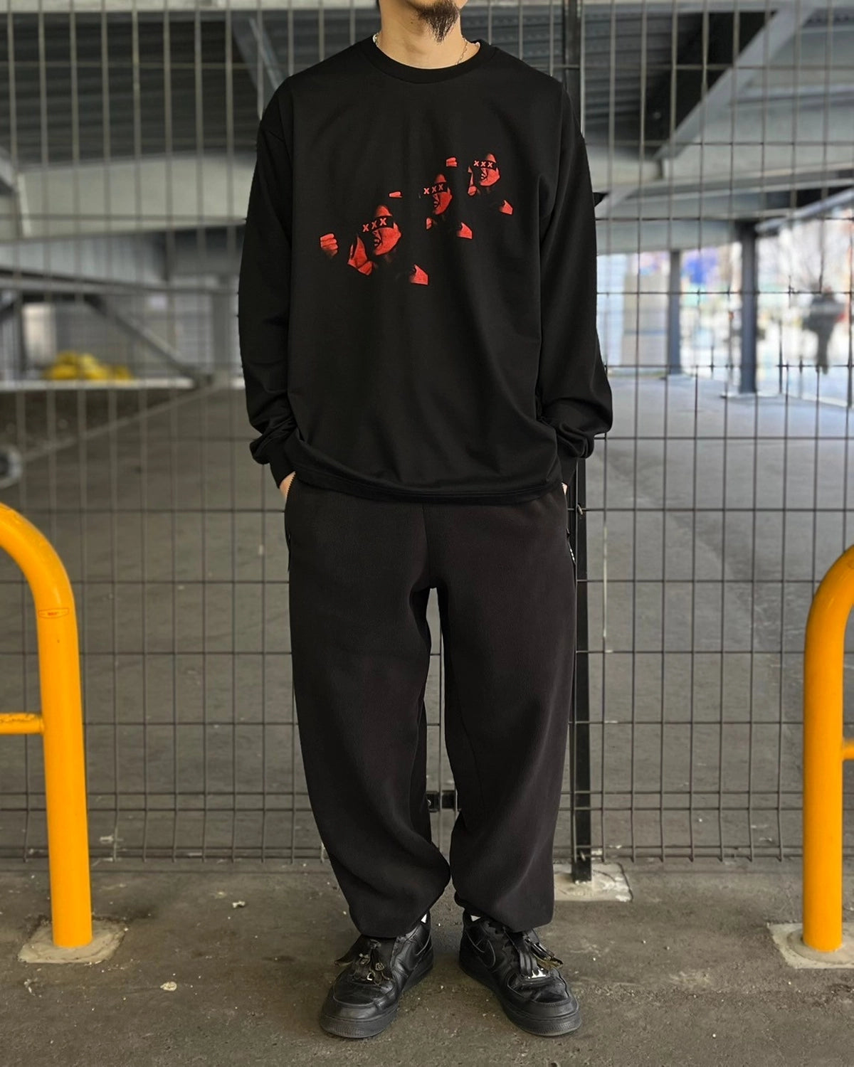 GOD SELECTION XXX / LONG SLEEVE T-SHIRT (GX-A25-LT-08)