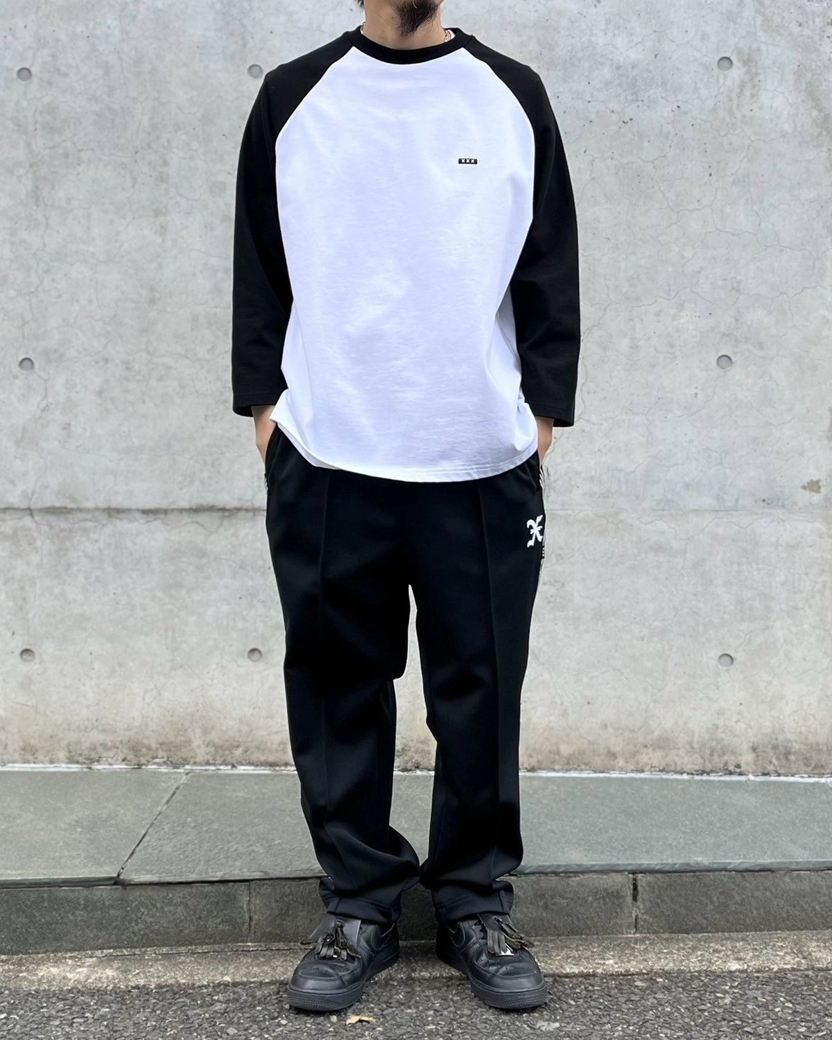 GOD SELECTION XXX / RAGLAN SLEEVE T-SHIRT (GX-A25-RT-02)