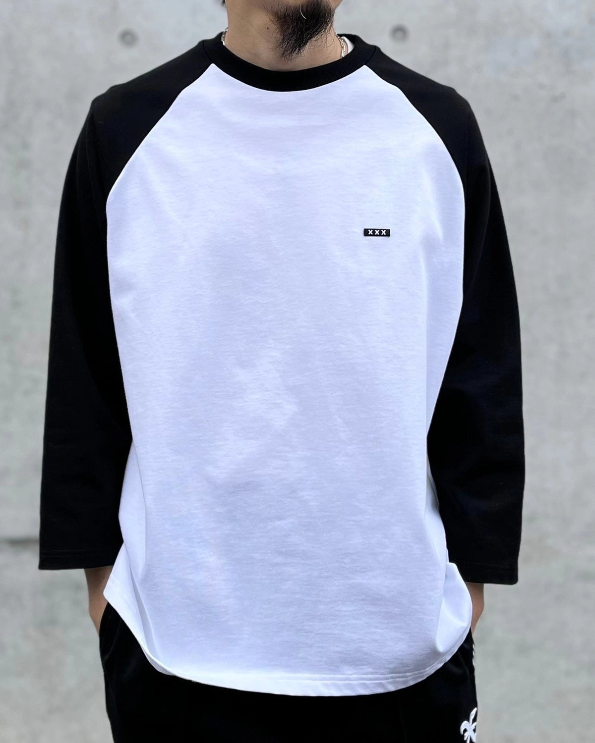 GOD SELECTION XXX / RAGLAN SLEEVE T-SHIRT (GX-A25-RT-02)