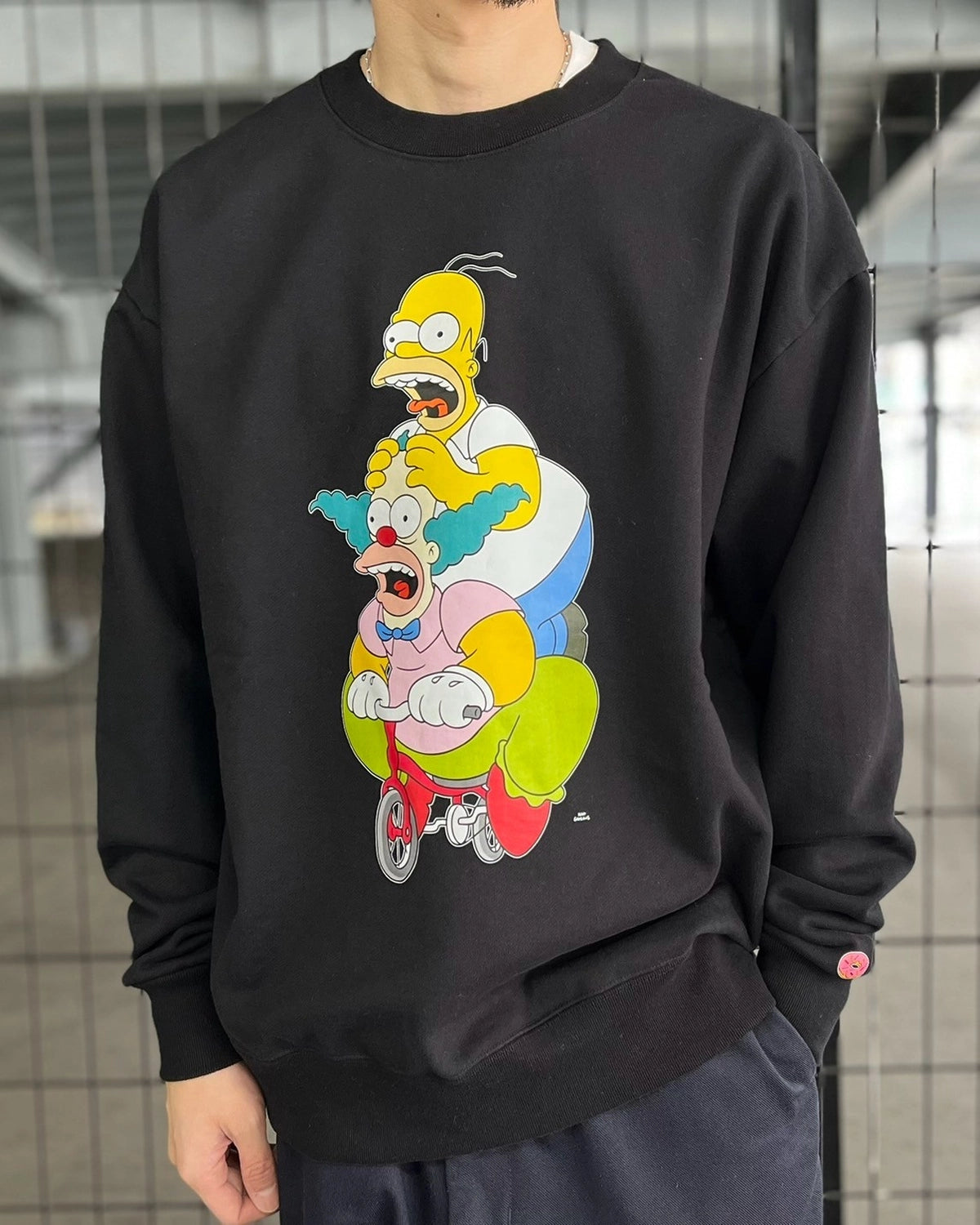 SEQUEL × THE SIMPSONS / CREW NECK SWEAT (SQ-24AW-TSCS-01)