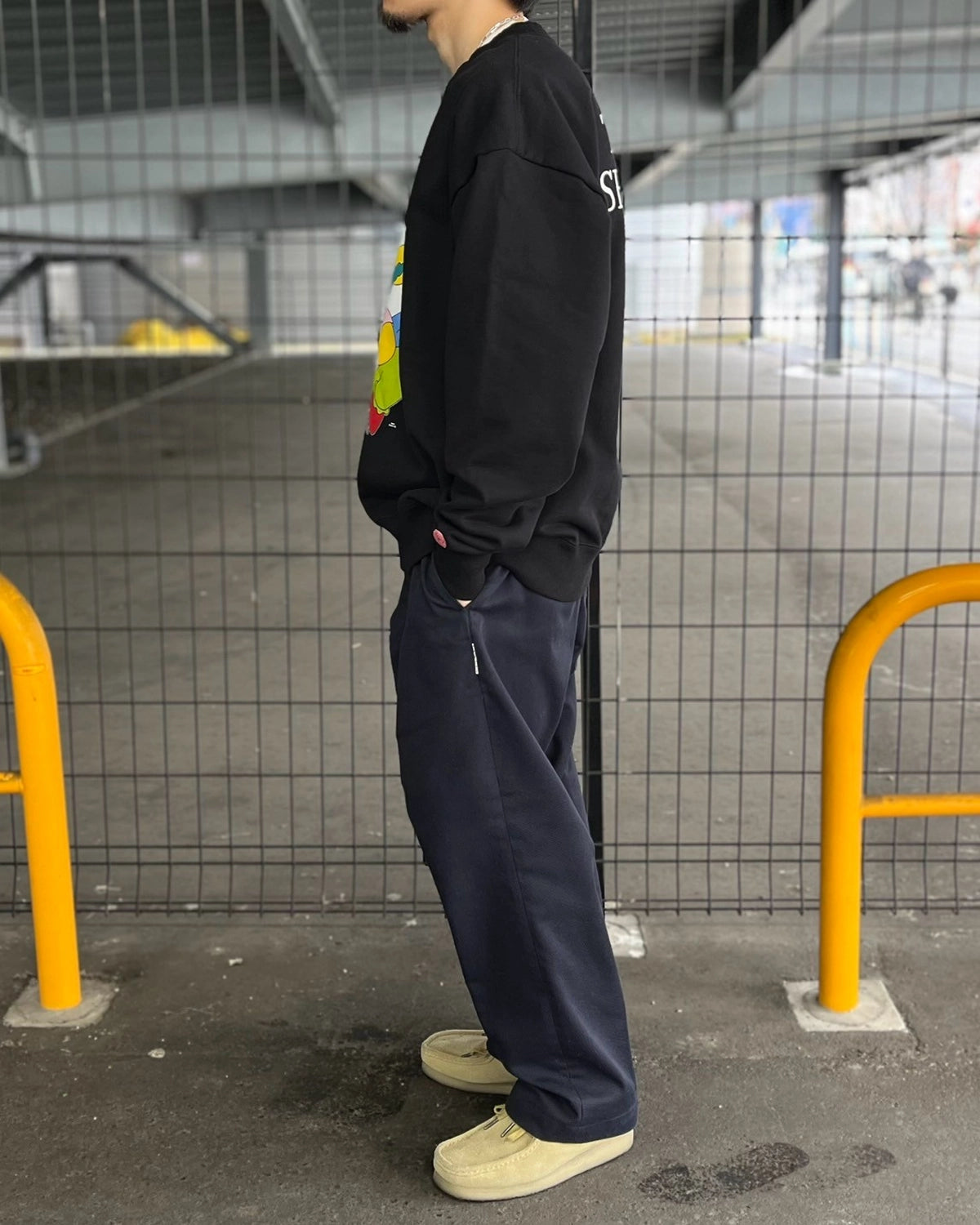 SEQUEL × THE SIMPSONS / CREW NECK SWEAT (SQ-24AW-TSCS-01)