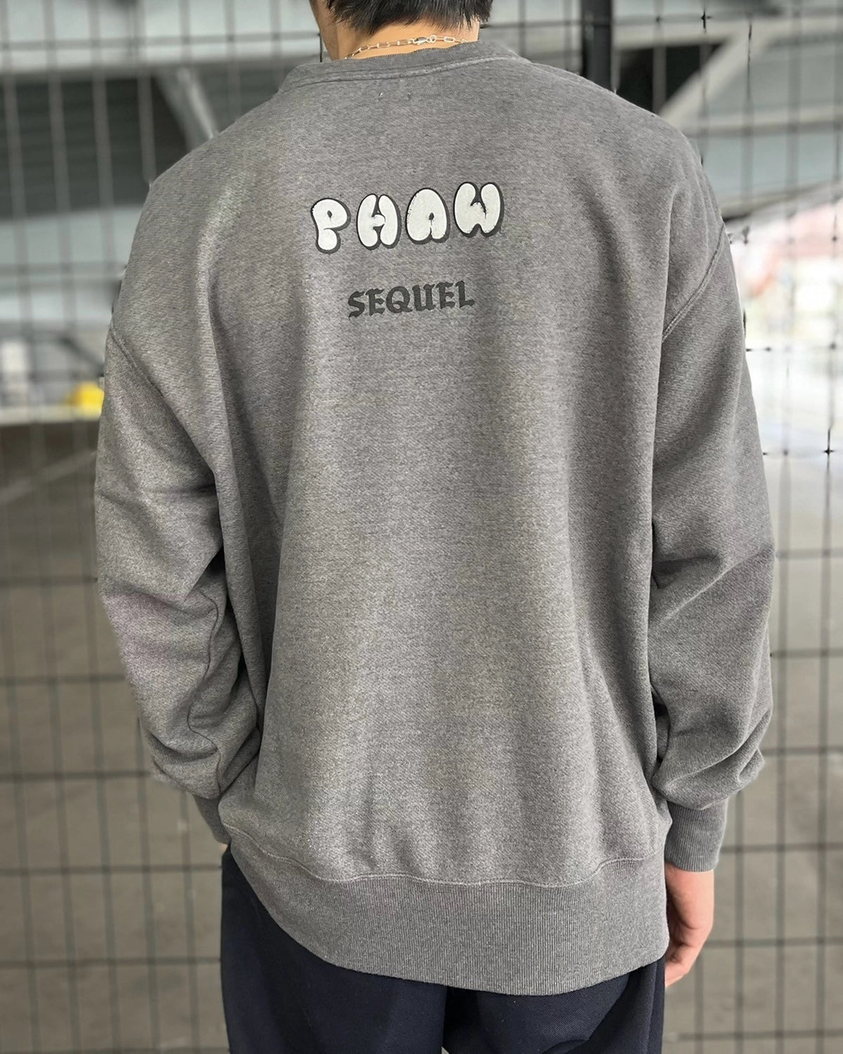 SEQUEL / T/C裏毛 CREW NECK SWEAT (SQ-25SS-CS-01)