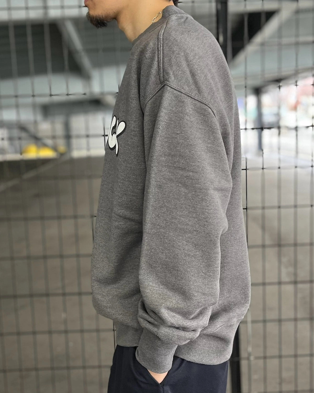 SEQUEL / T/C裏毛 CREW NECK SWEAT (SQ-25SS-CS-01)