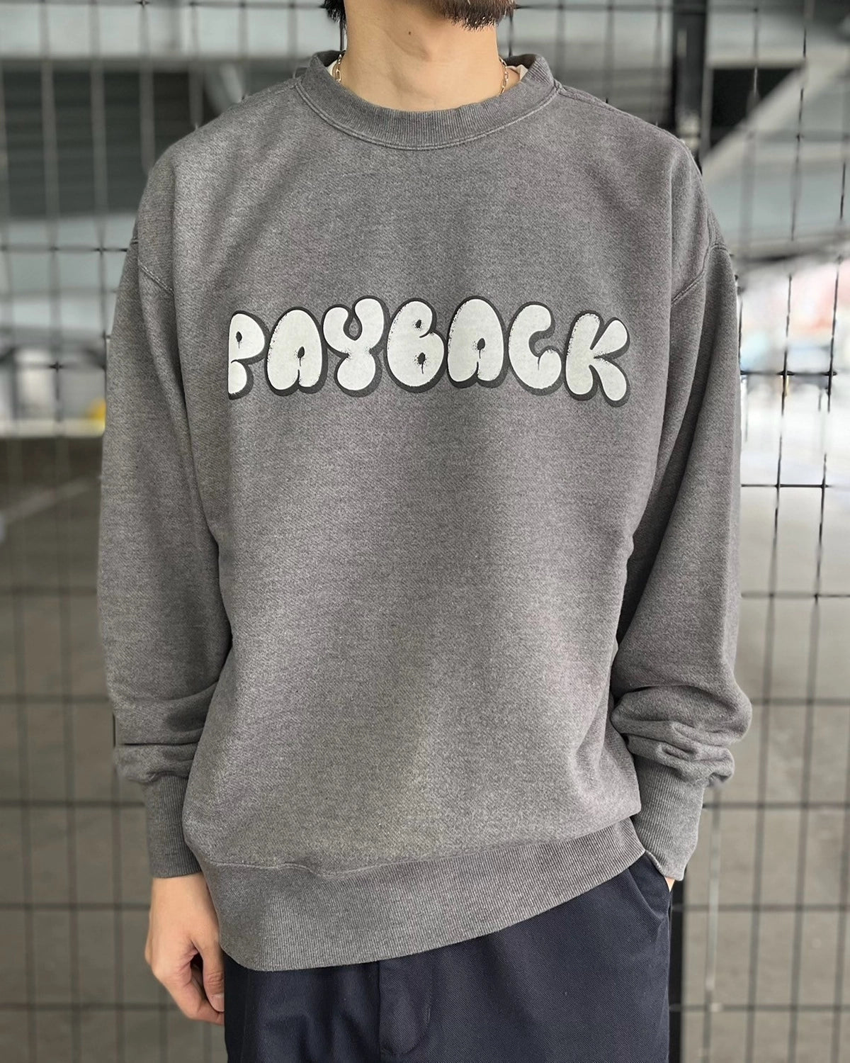 SEQUEL / T/C裏毛 CREW NECK SWEAT (SQ-25SS-CS-01)