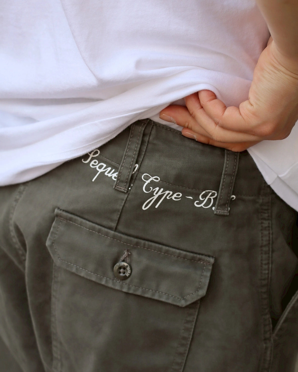 SEQUEL / BAKER PANTS -TYPE-BK (SQ-25SS-PT-02)