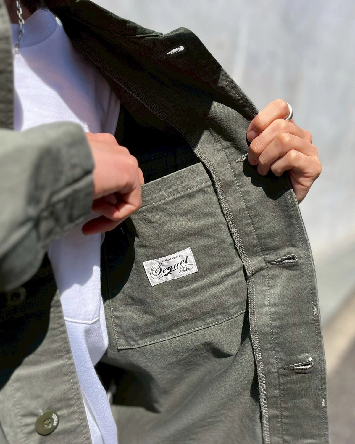SEQUEL / FATIGUE SHIRTS JACKET (SQ-25SS-JK-03)