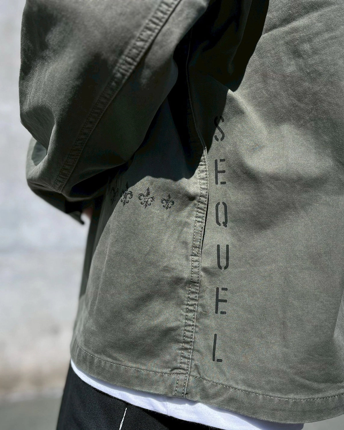 SEQUEL / FATIGUE SHIRTS JACKET (SQ-25SS-JK-03)