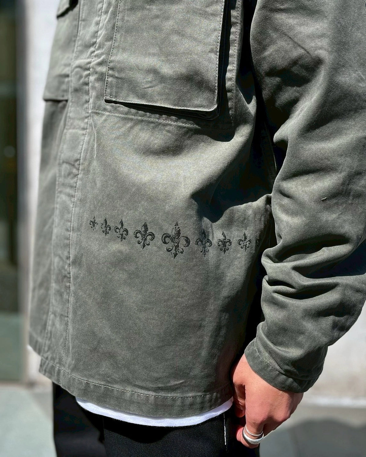 SEQUEL / FATIGUE SHIRTS JACKET (SQ-25SS-JK-03)