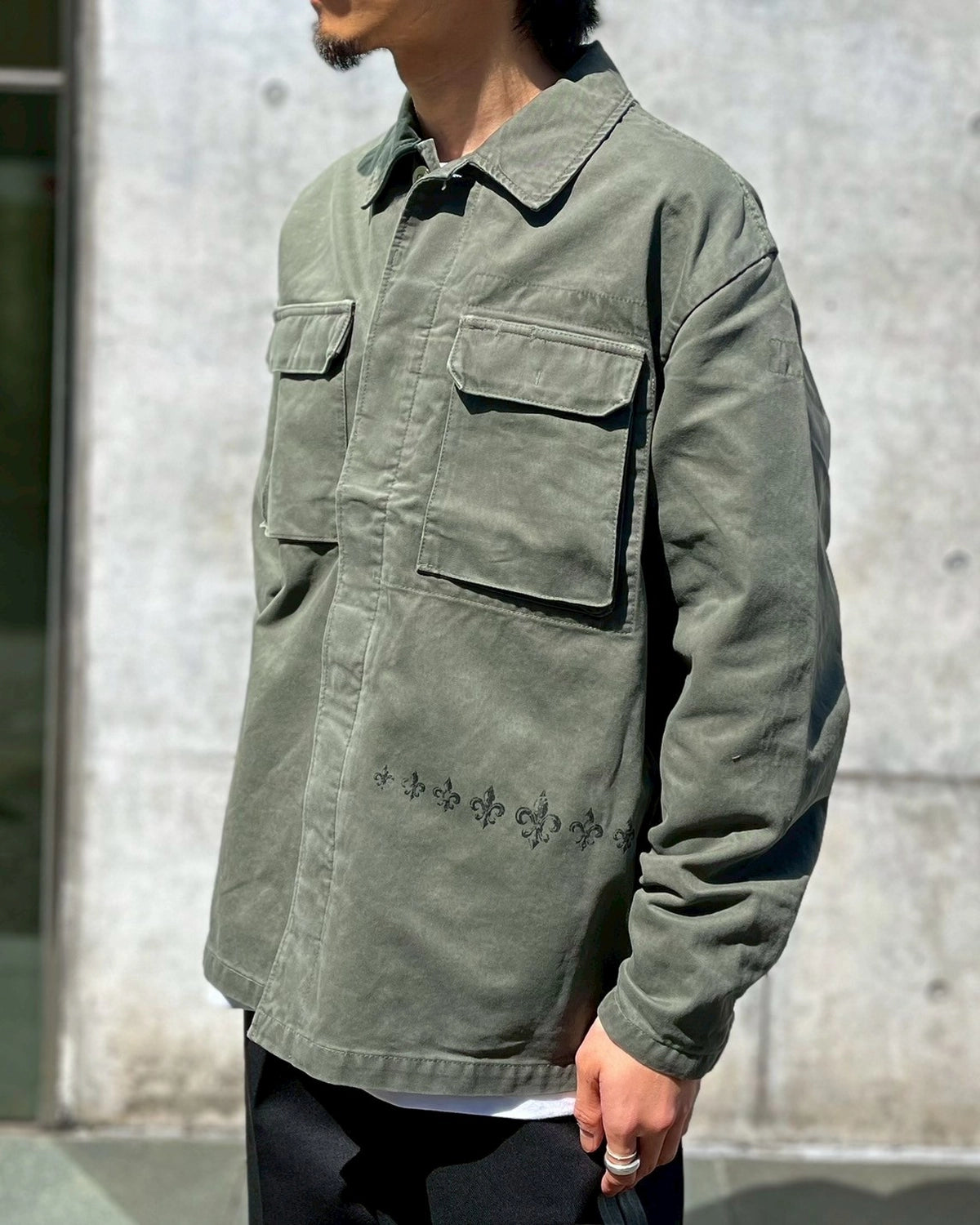 SEQUEL / FATIGUE SHIRTS JACKET (SQ-25SS-JK-03)