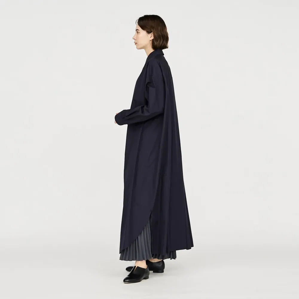 Graphpaper / Broad Regular Collar Oversized Shirt Dress (24SS)