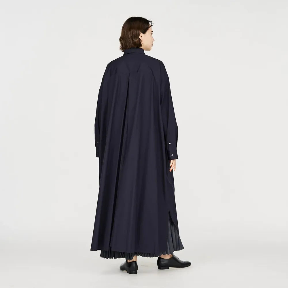 Graphpaper / Broad Regular Collar Oversized Shirt Dress (24SS)