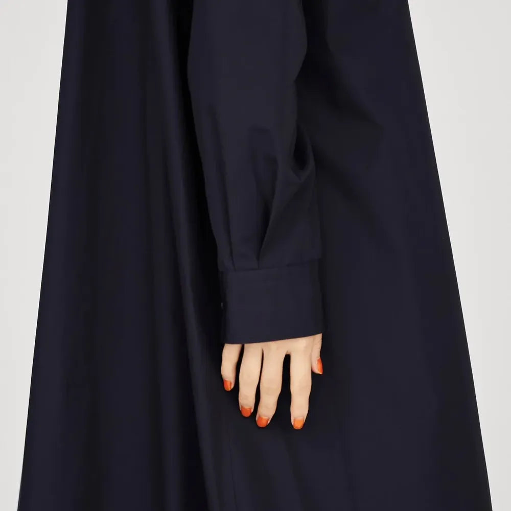 Graphpaper / Broad Regular Collar Oversized Shirt Dress (24SS)