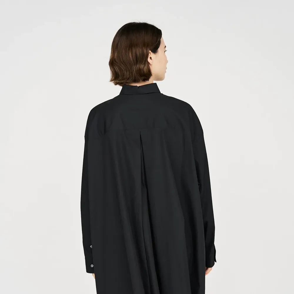 Graphpaper / Broad Regular Collar Oversized Shirt Dress (24SS)