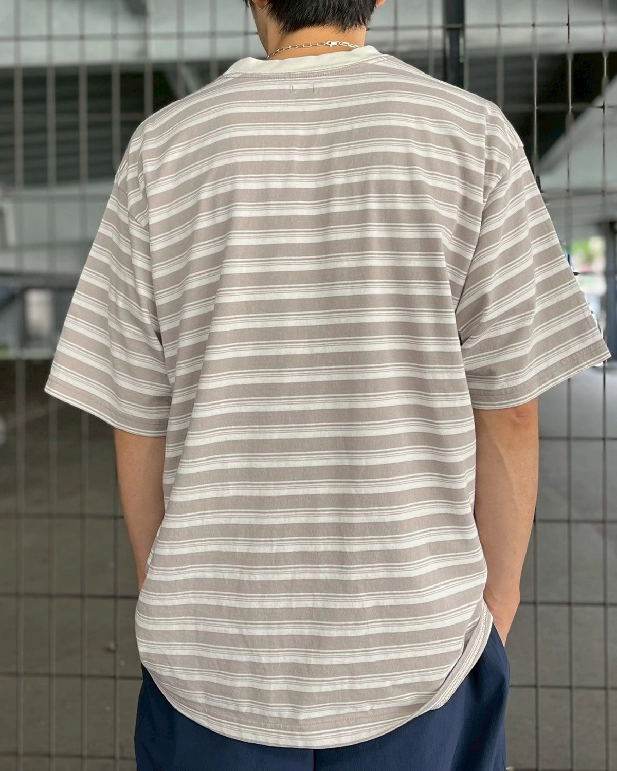SEQUEL / BORDER T-SHIRT (SQ-25AW-CS-01)