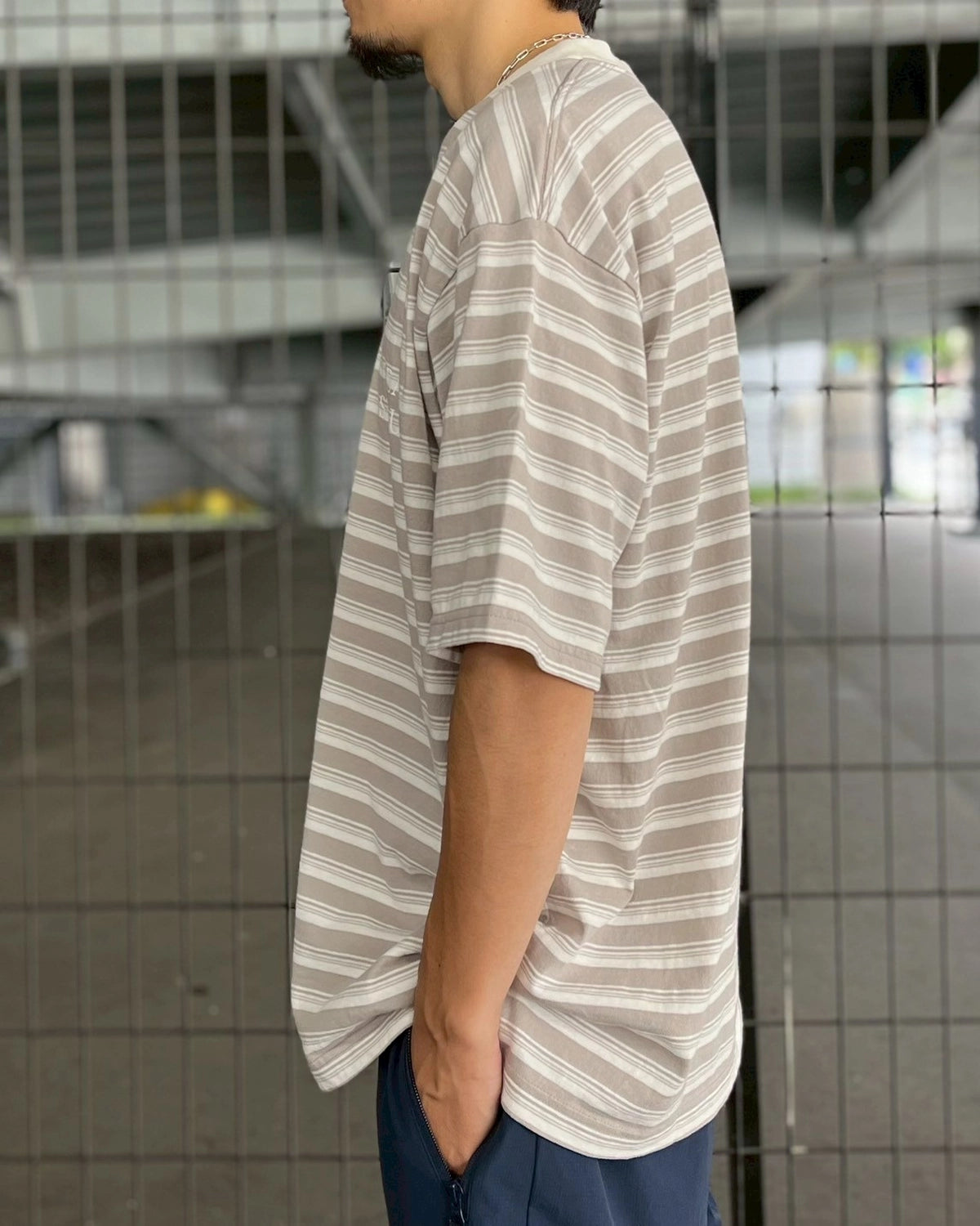 SEQUEL / BORDER T-SHIRT (SQ-25AW-CS-01)