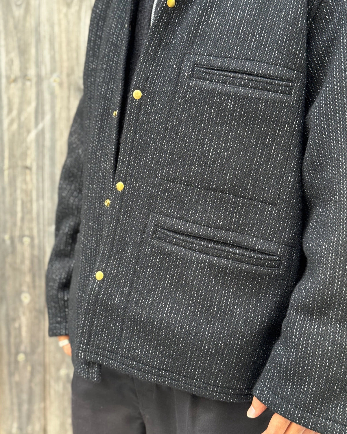 A.PRESSE / Cashmere Beach Cloth Jacket (26AAP-01-11)