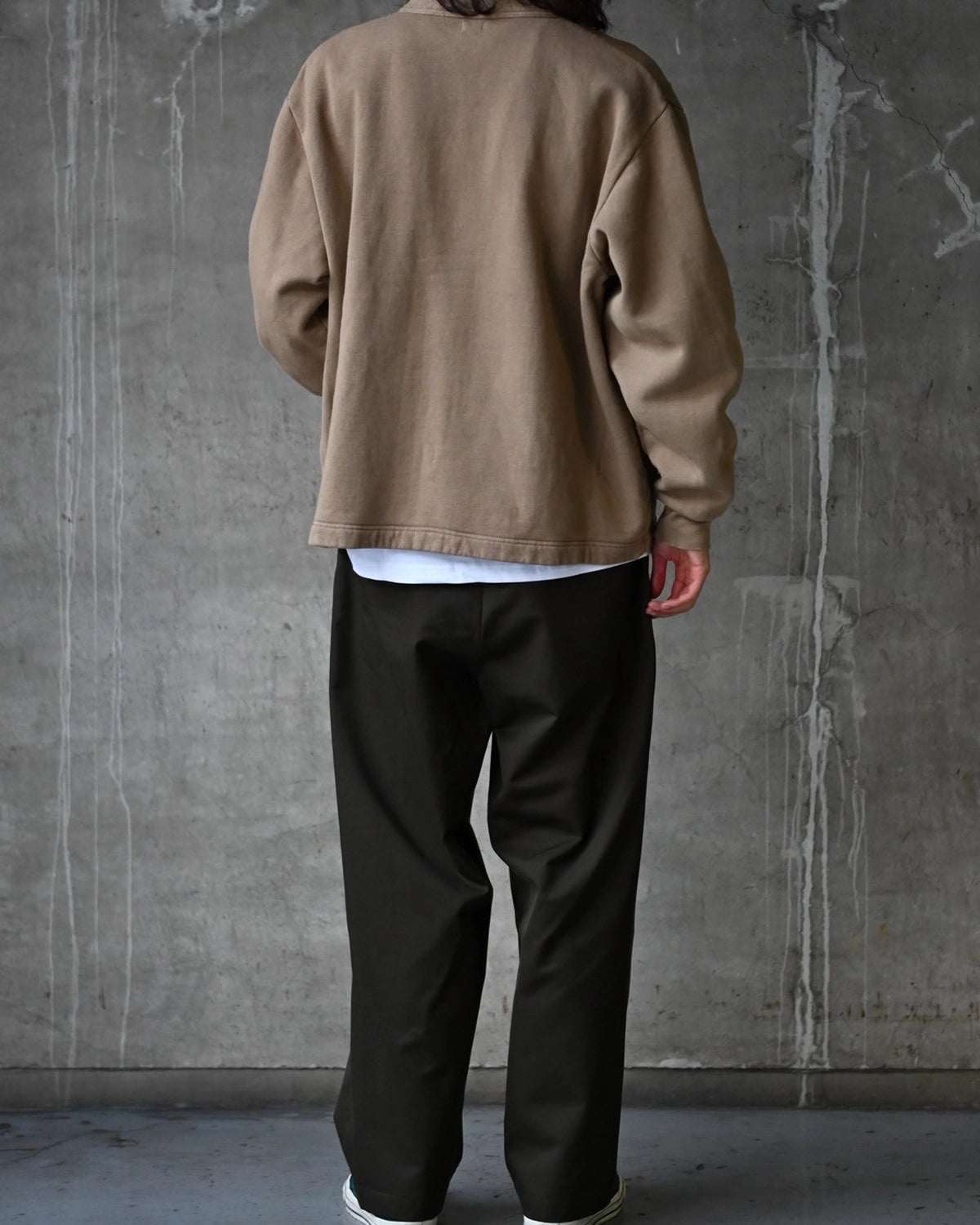 A.PRESSE / Vintage Sweat Cardigan (26AAP-05-14)