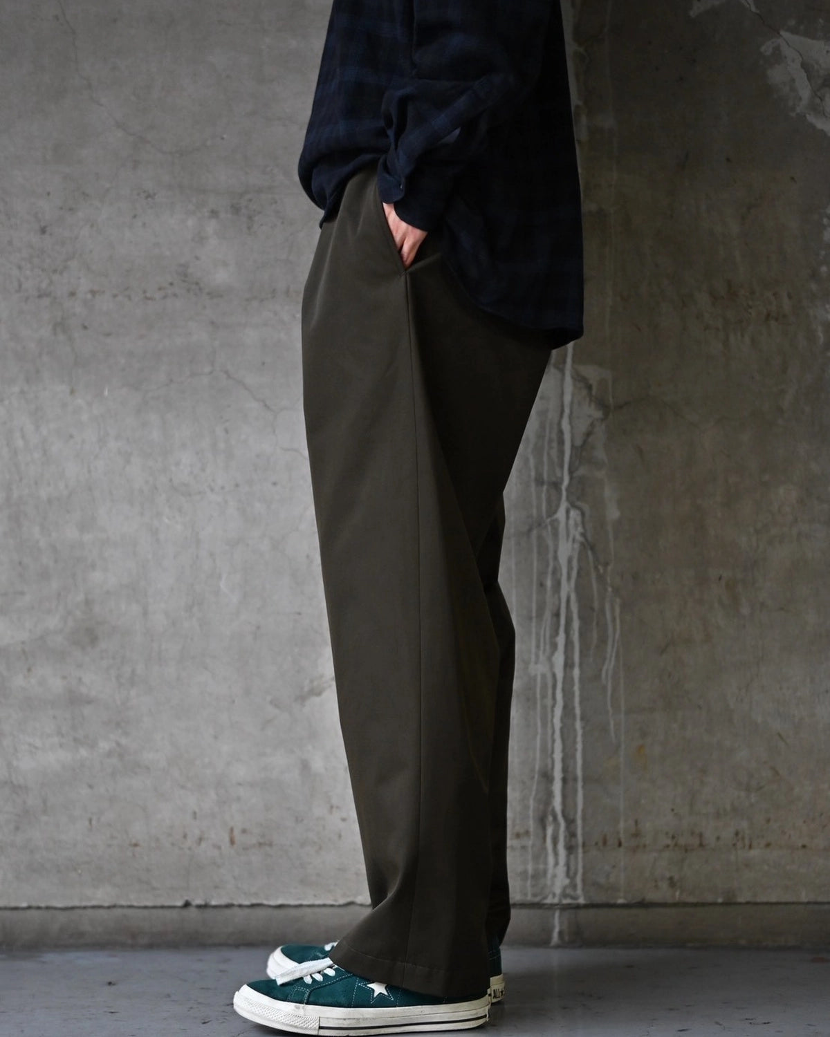 A.PRESSE / Wool Cotton WW2 Work Pants (26AAP-04-06)