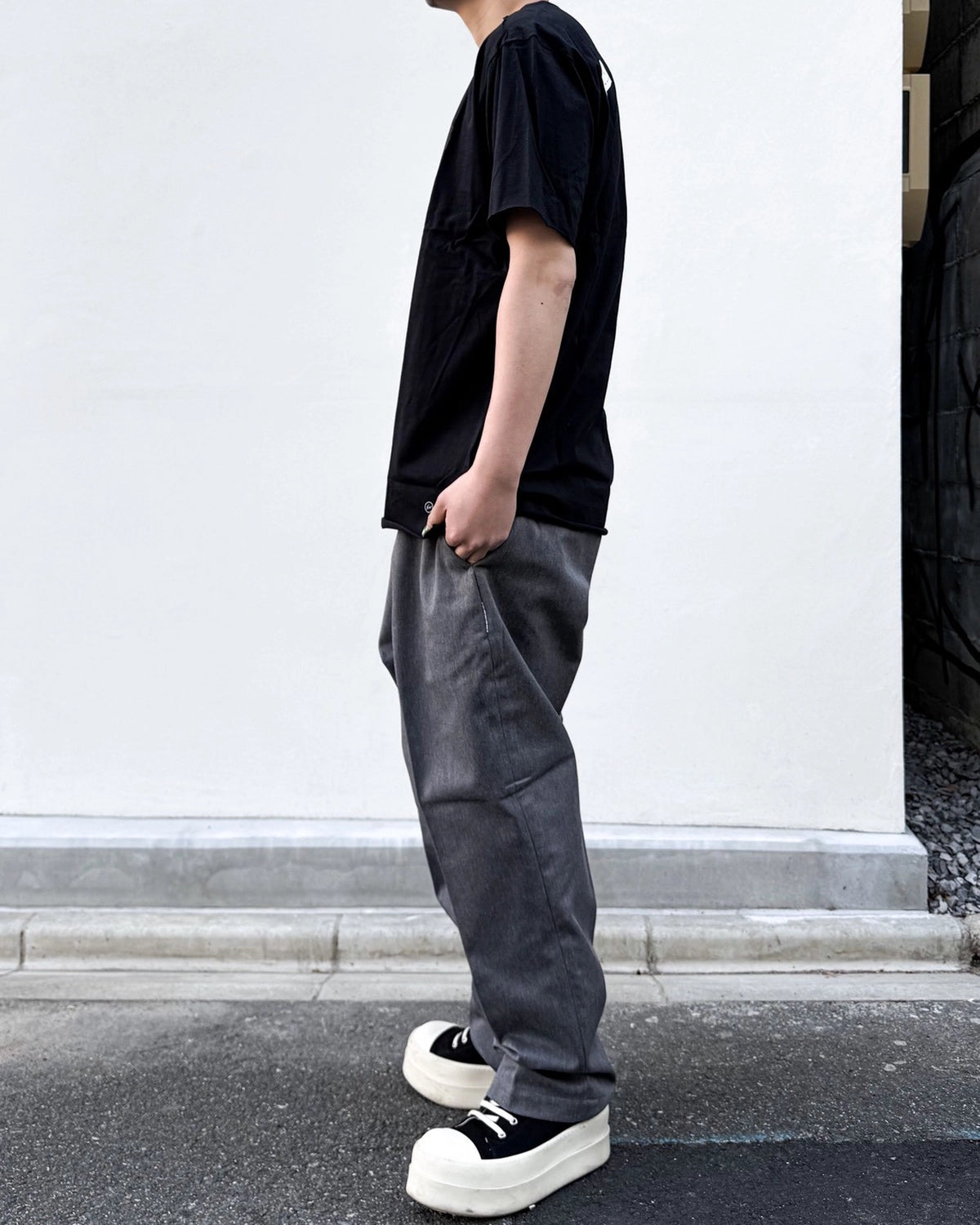 AKA SIX/SCRAP MOHAIR JUMPER