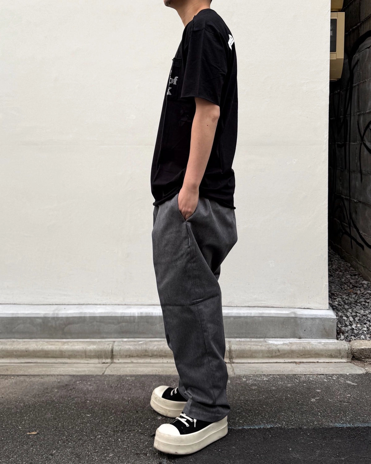 AKA SIX/SCRAP MOHAIR JUMPER