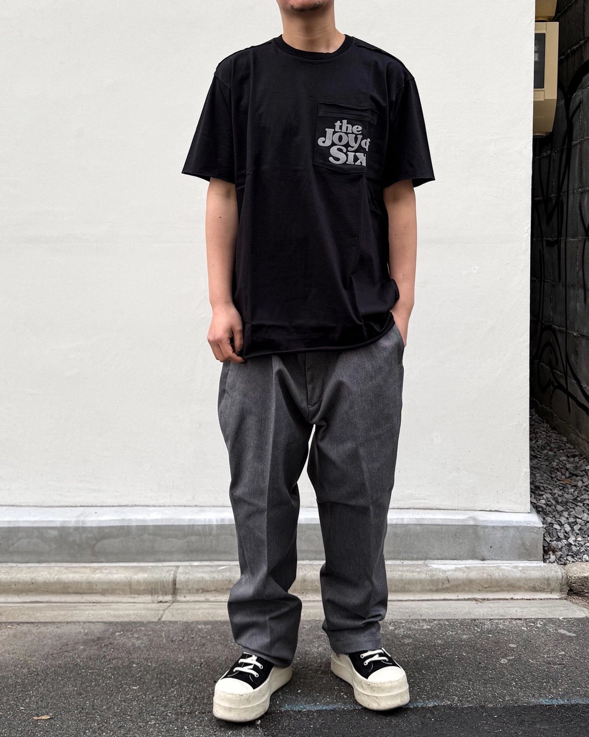 AKA SIX/SCRAP MOHAIR JUMPER