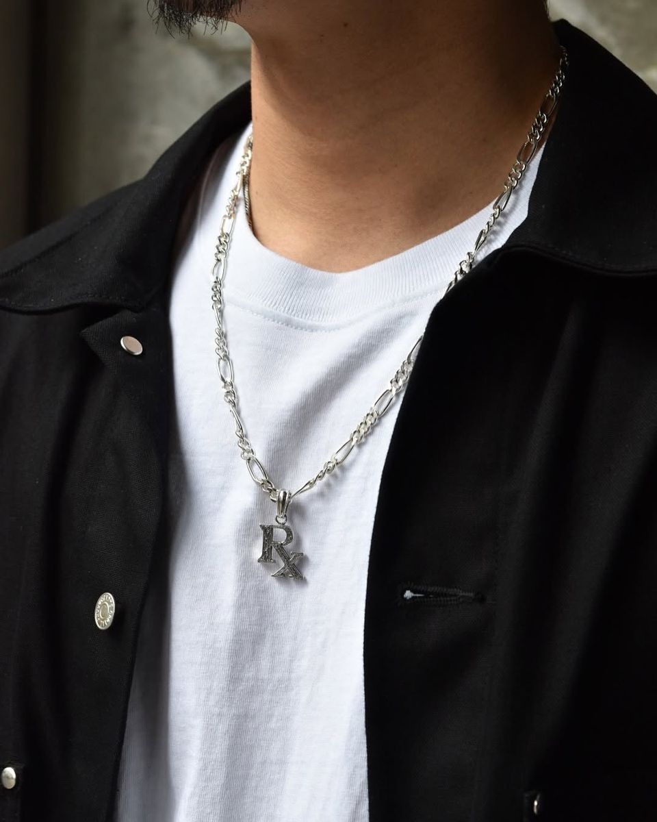ANTIDOTE BUYERS CLUB / Engraved RX Pendant (RX-920-1)