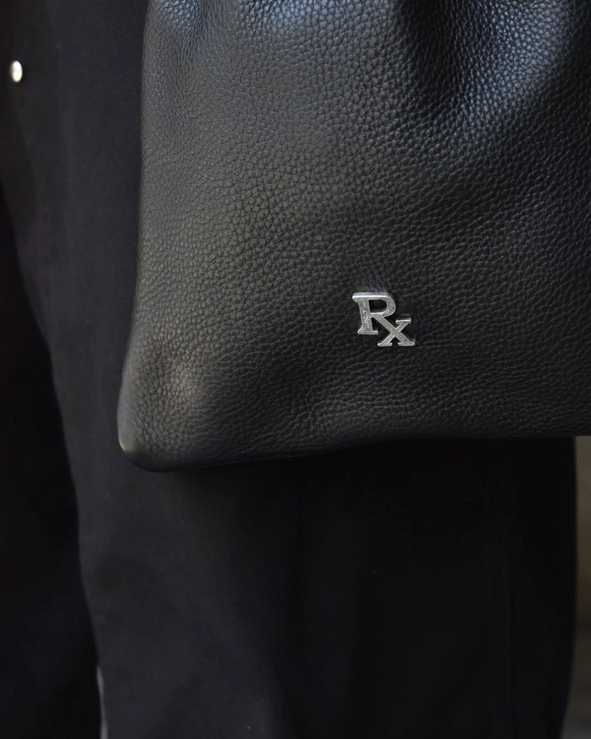 ANTIDOTE BUYERS CLUB / Leather Drawstring Bag (RX-123)