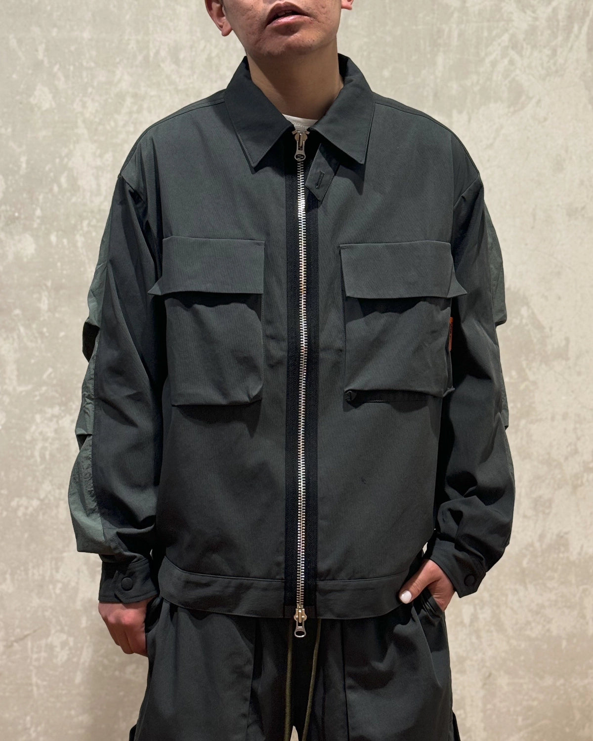 ALWAYS OUT OF STOCK / SWING TOP BLOUSON (HA-025102113)