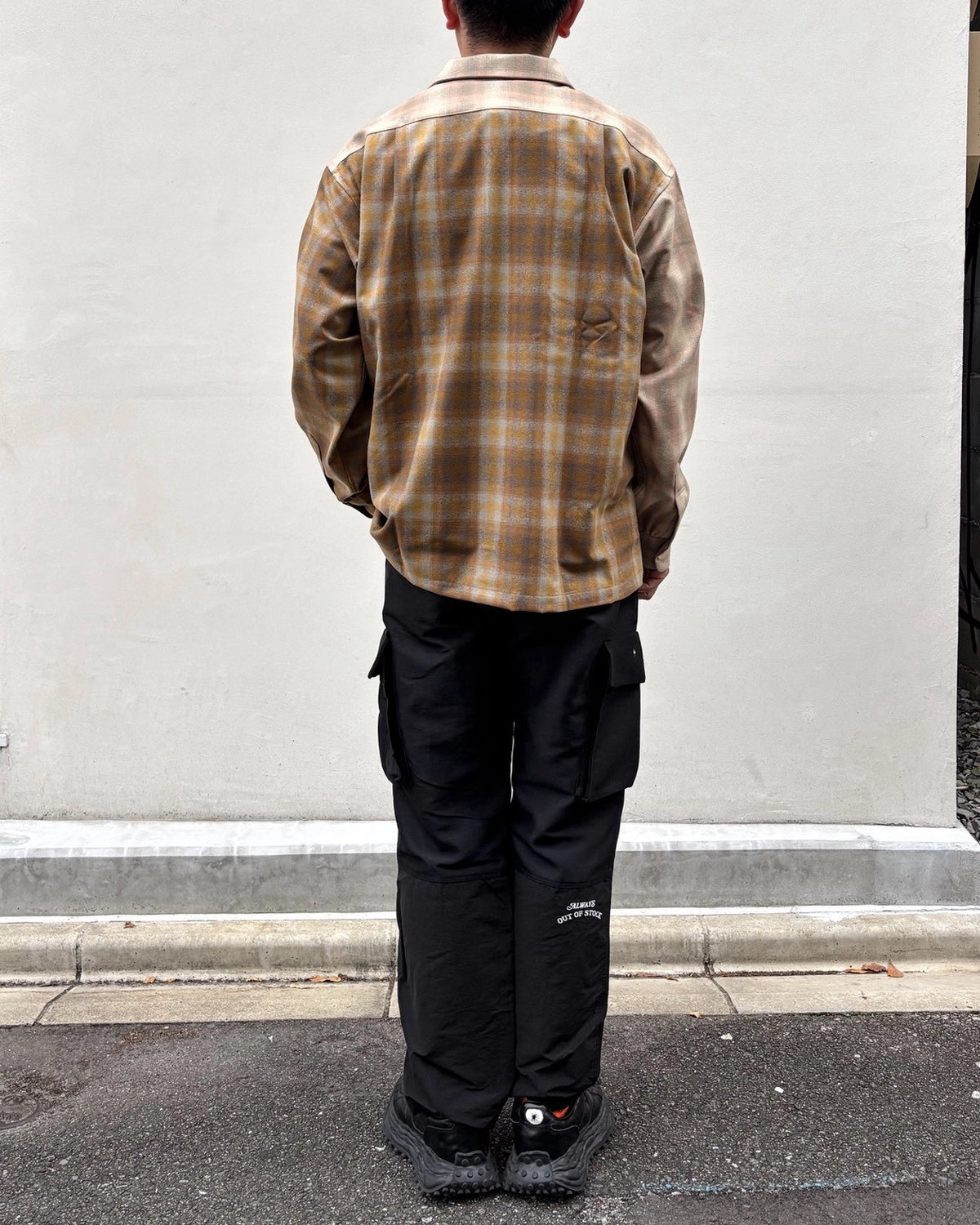 ALWAYS OUT OF STOCK × PENDLETON / AOOS X PENDLETON OPEN COLLAR CHECKED SHIRT (HA-226205210)