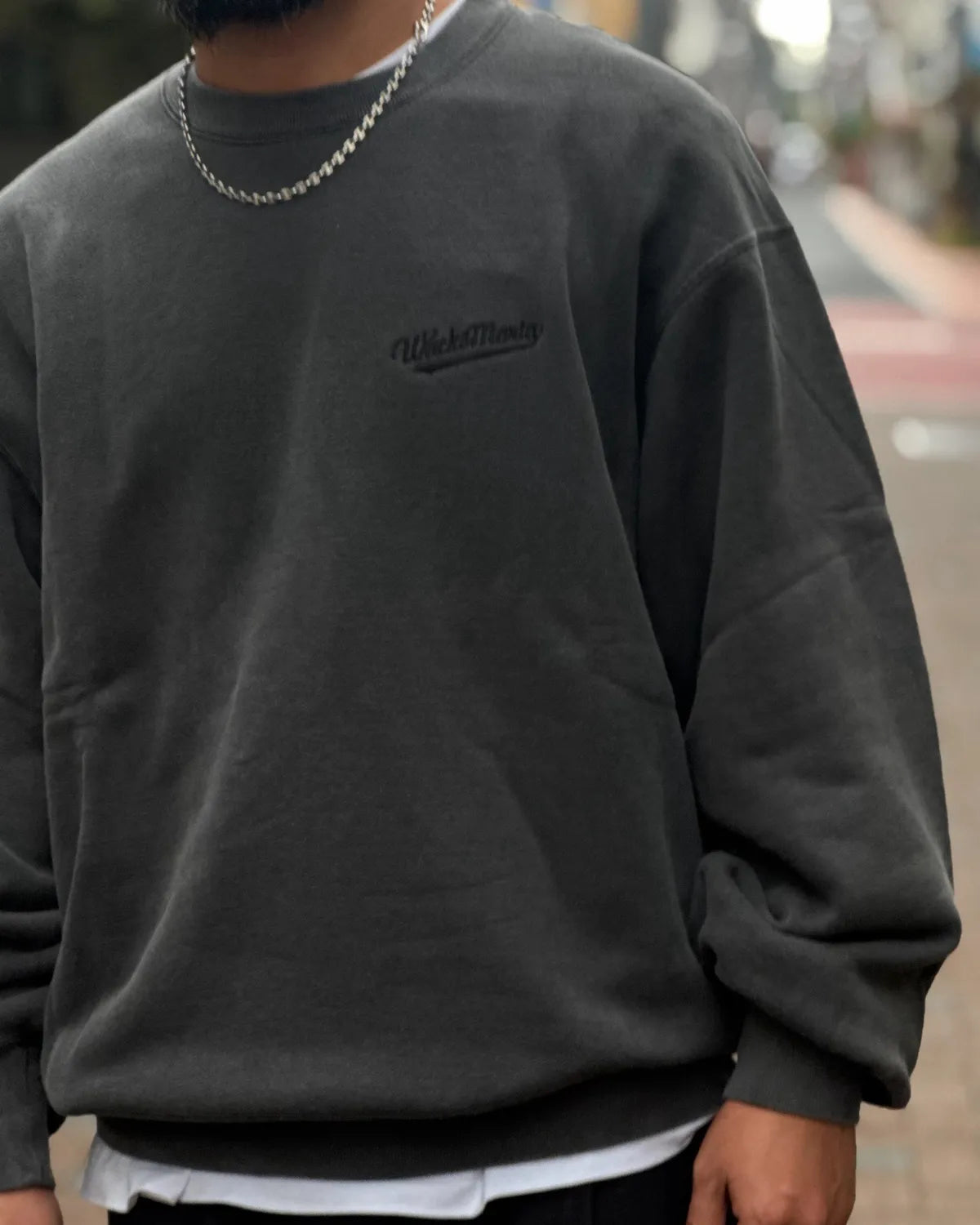 WACKO MARIA / WASHED HEAVY WEIGHT SWEAT SHIRT -TYPE-1- (26FWE-WMC-SS03)