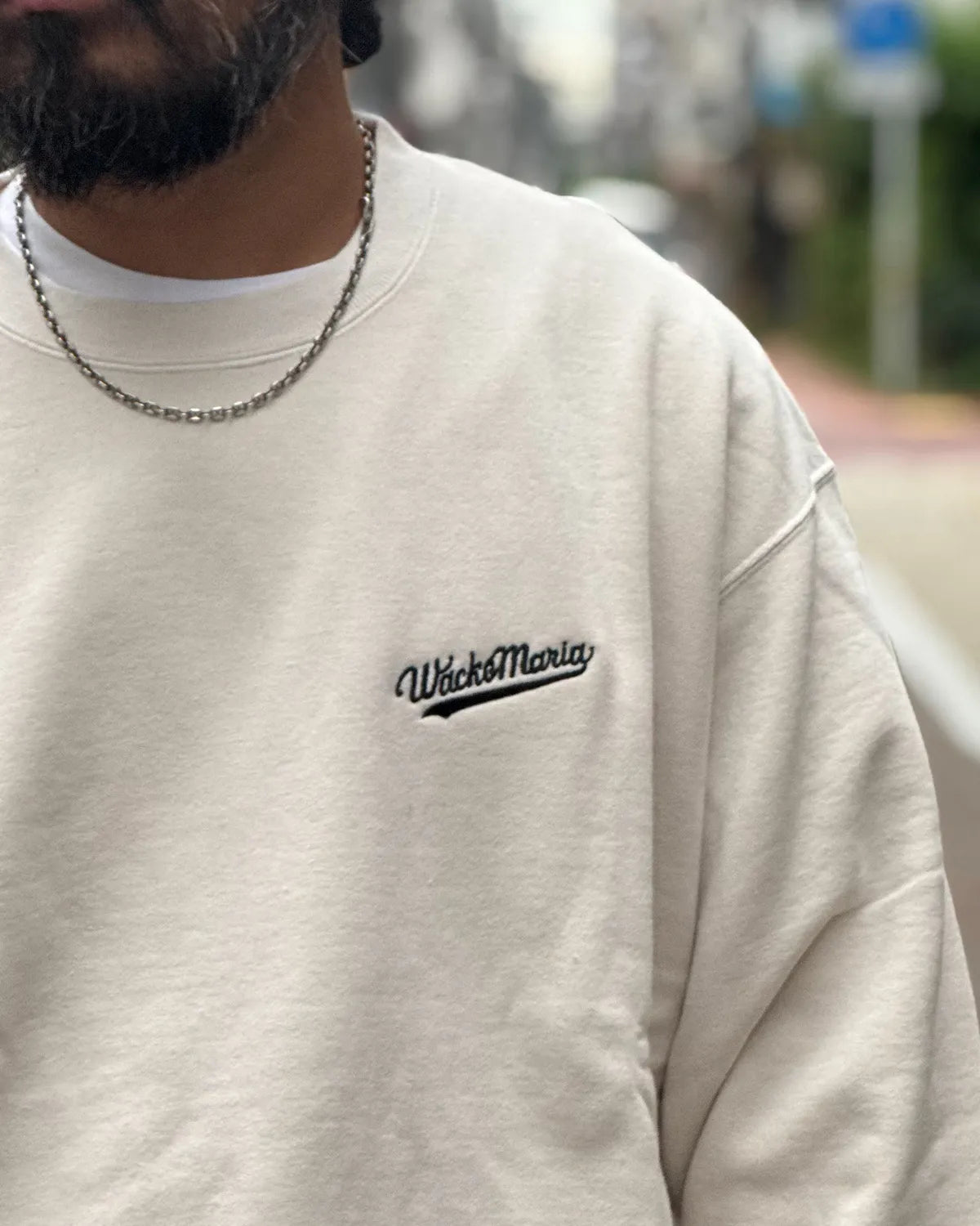 WACKO MARIA / WASHED HEAVY WEIGHT SWEAT SHIRT -TYPE-1- (26FWE-WMC-SS03)