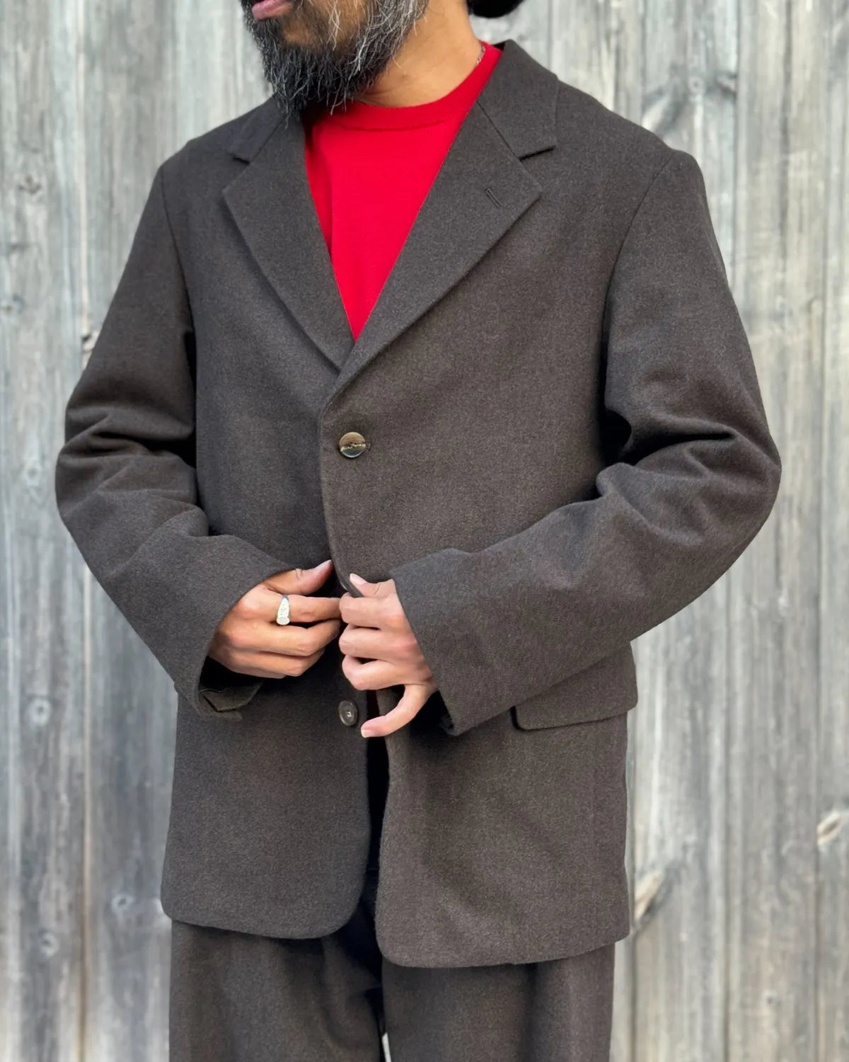 A.PRESSE / Wool Flannel Jacket (26AAP-01-25)