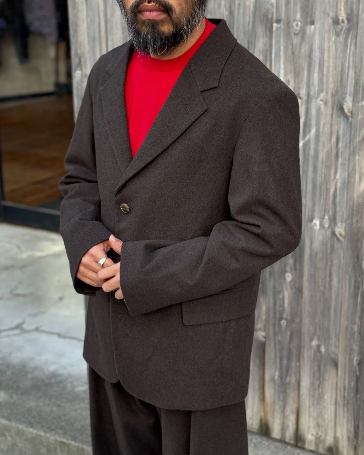 A.PRESSE / Wool Flannel Jacket (26AAP-01-25)