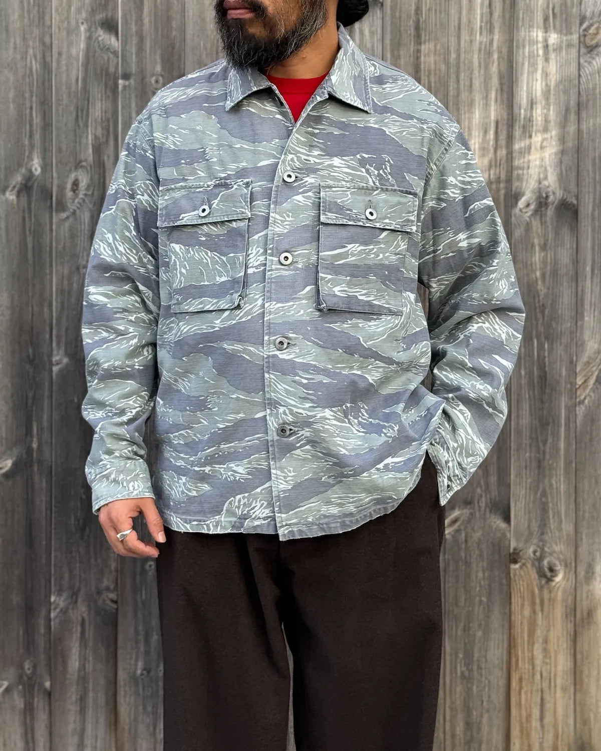 A.PRESSE / Vintage US ARMY Tiger Stripe Jacket (26AAP-01-73)