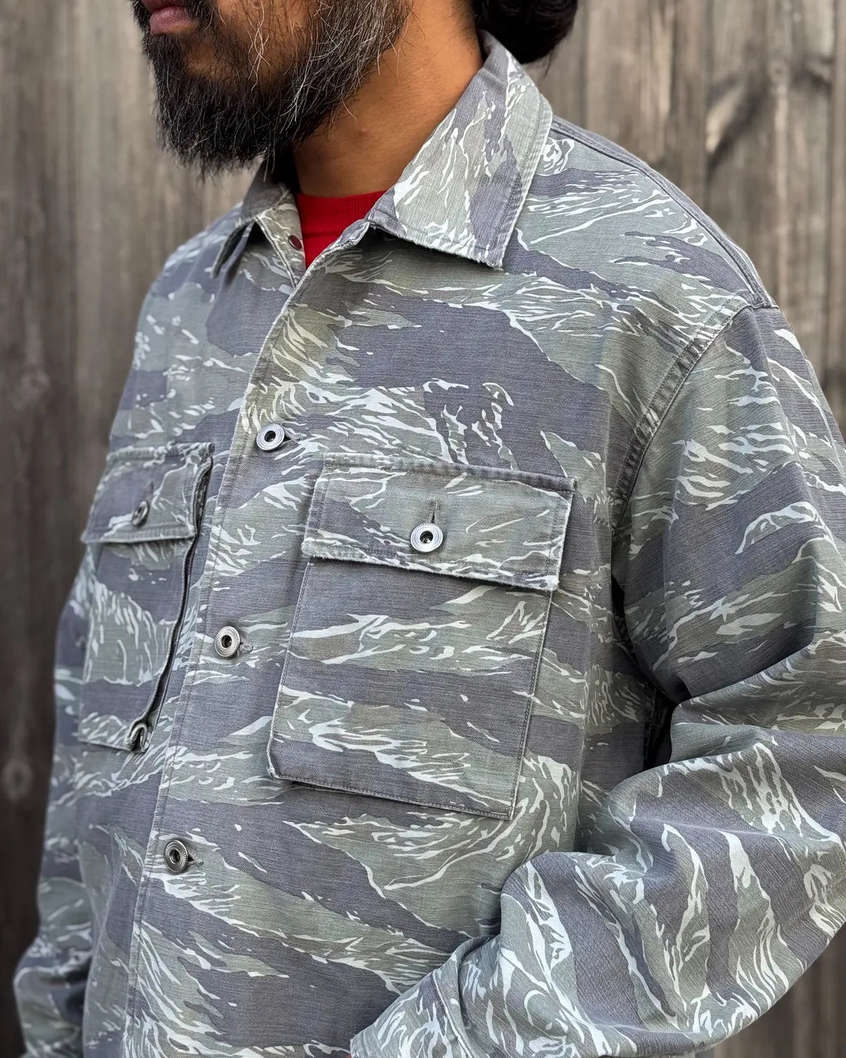 A.PRESSE / Vintage US ARMY Tiger Stripe Jacket (26AAP-01-73)