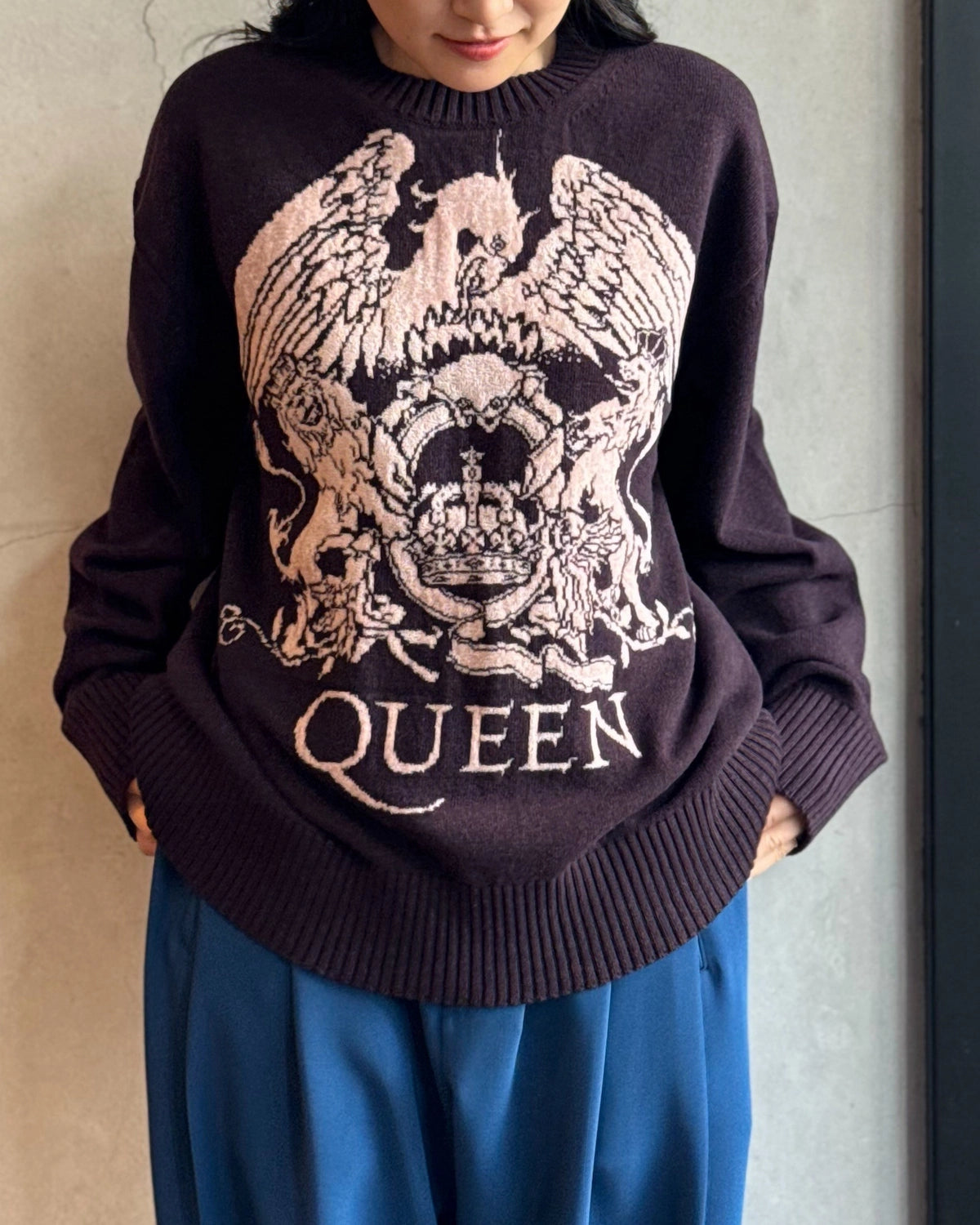 beautiful people / rock-knit QUEEN knit pullover -Women's- (1646210014)