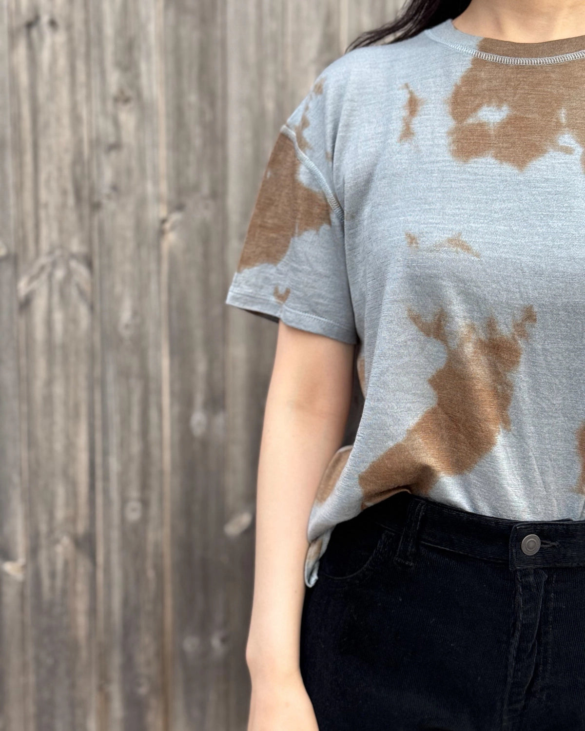 PHEENY / Merino Wool Dyed S/S Tee (PA26-CS12)