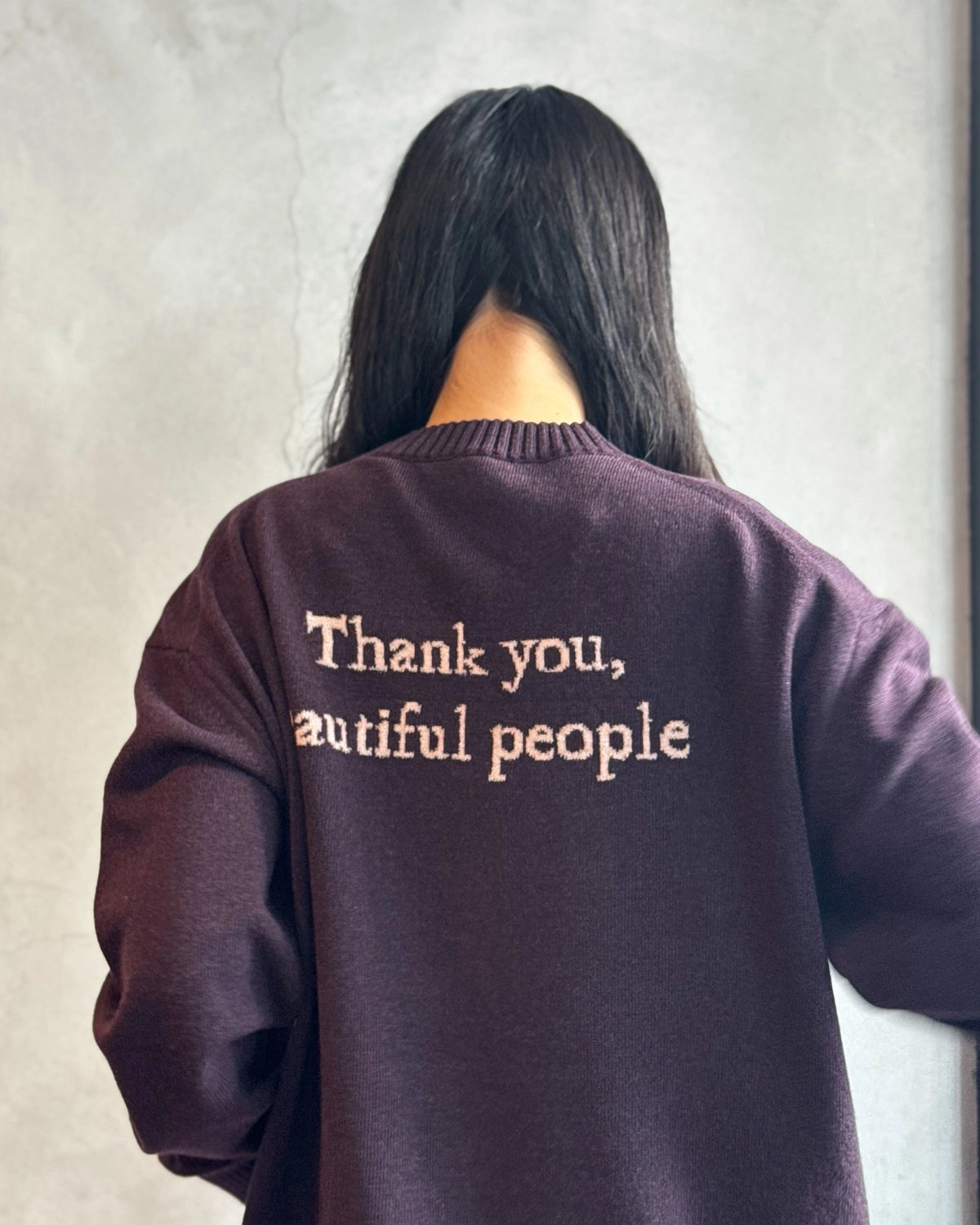 beautiful people / rock-knit QUEEN knit pullover -Women's- (1646210014)
