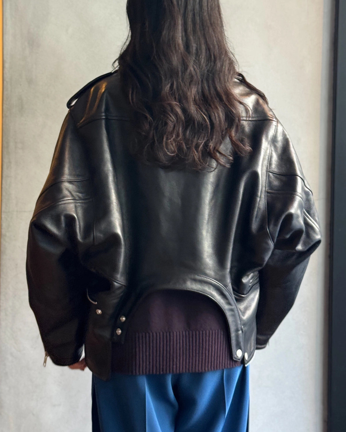 beautiful people / double-end vintage leather GT riders jacket (1646102427)