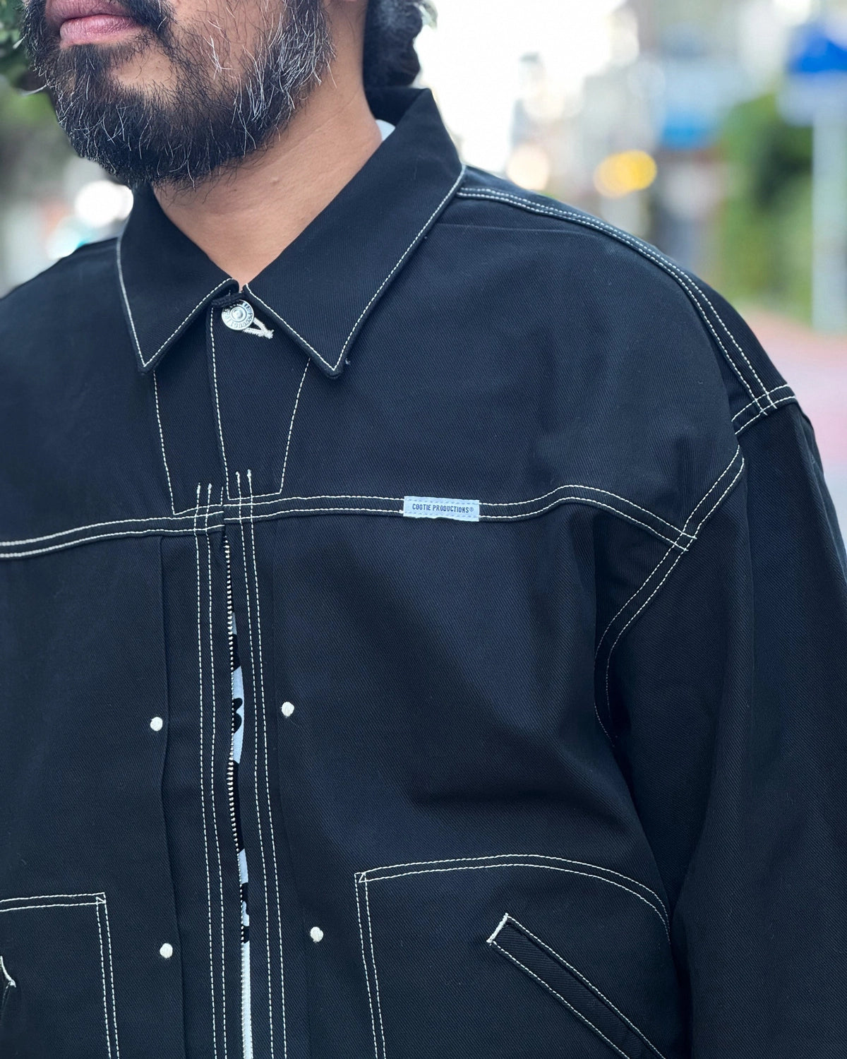 COOTIE PRODUCTIONS / Cotton Serge Trucker Jacket (CTE-26S211)
