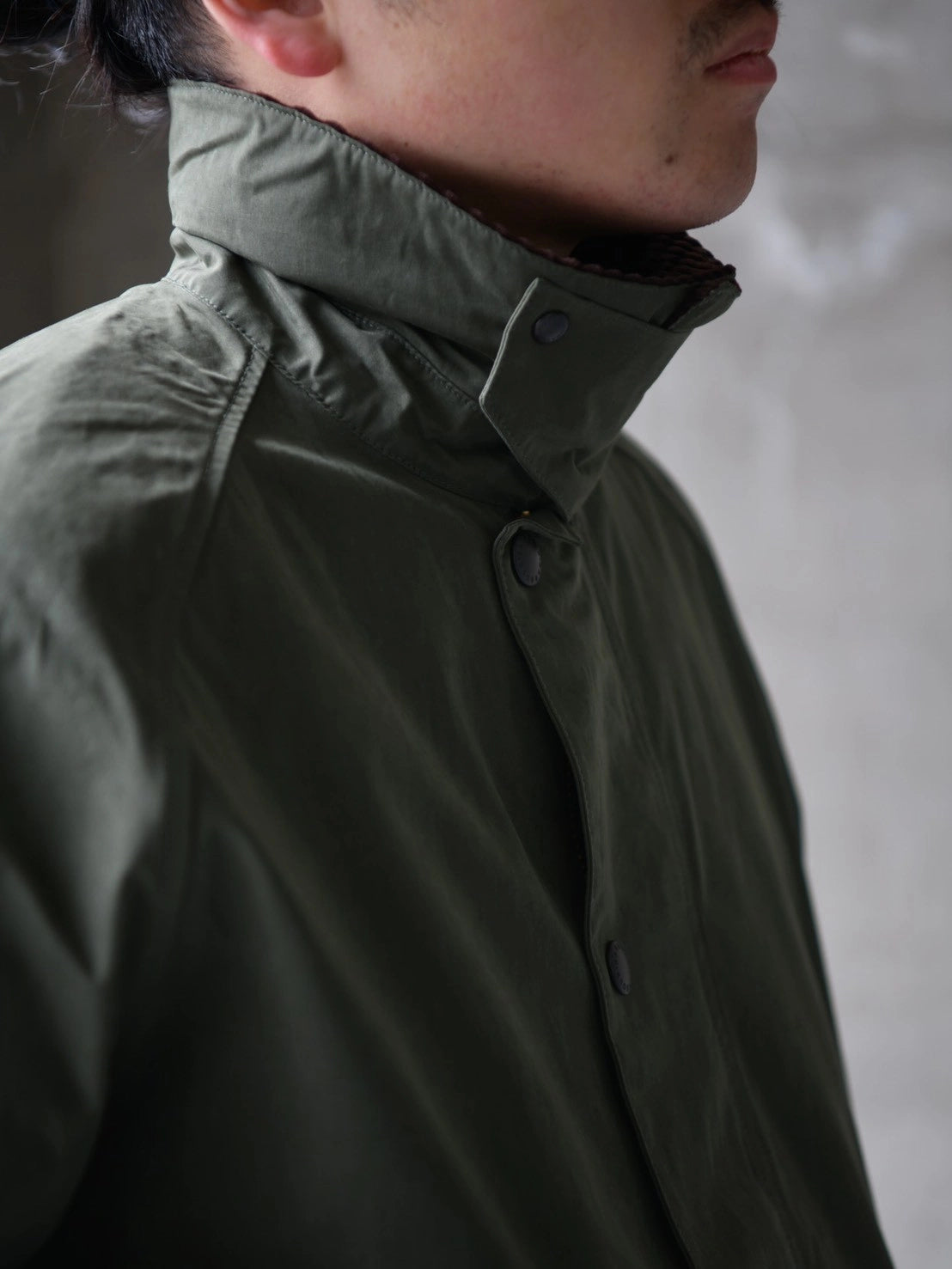 Barbour / 【TRANSPORT / トランスポート】ピーチスキン コットン ショートレングスブルゾン (261MCA0931)