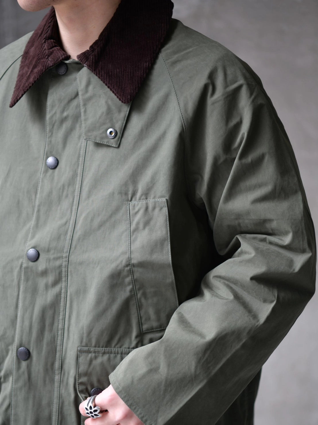 Barbour / 【BEDALE / ビデイル】ピーチスキン コットン ブルゾン (261MCA0933)