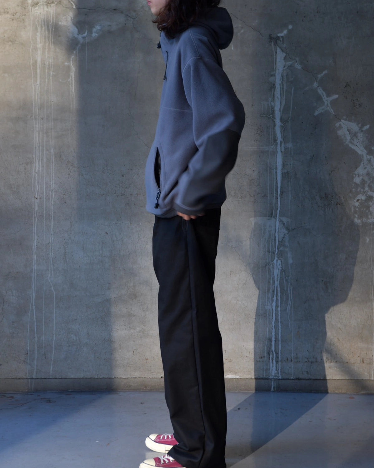 BEDWIN & THE HEARTBREAKERS / PULLOVER FLEECE JACKET "STEVE" (26AB5662)