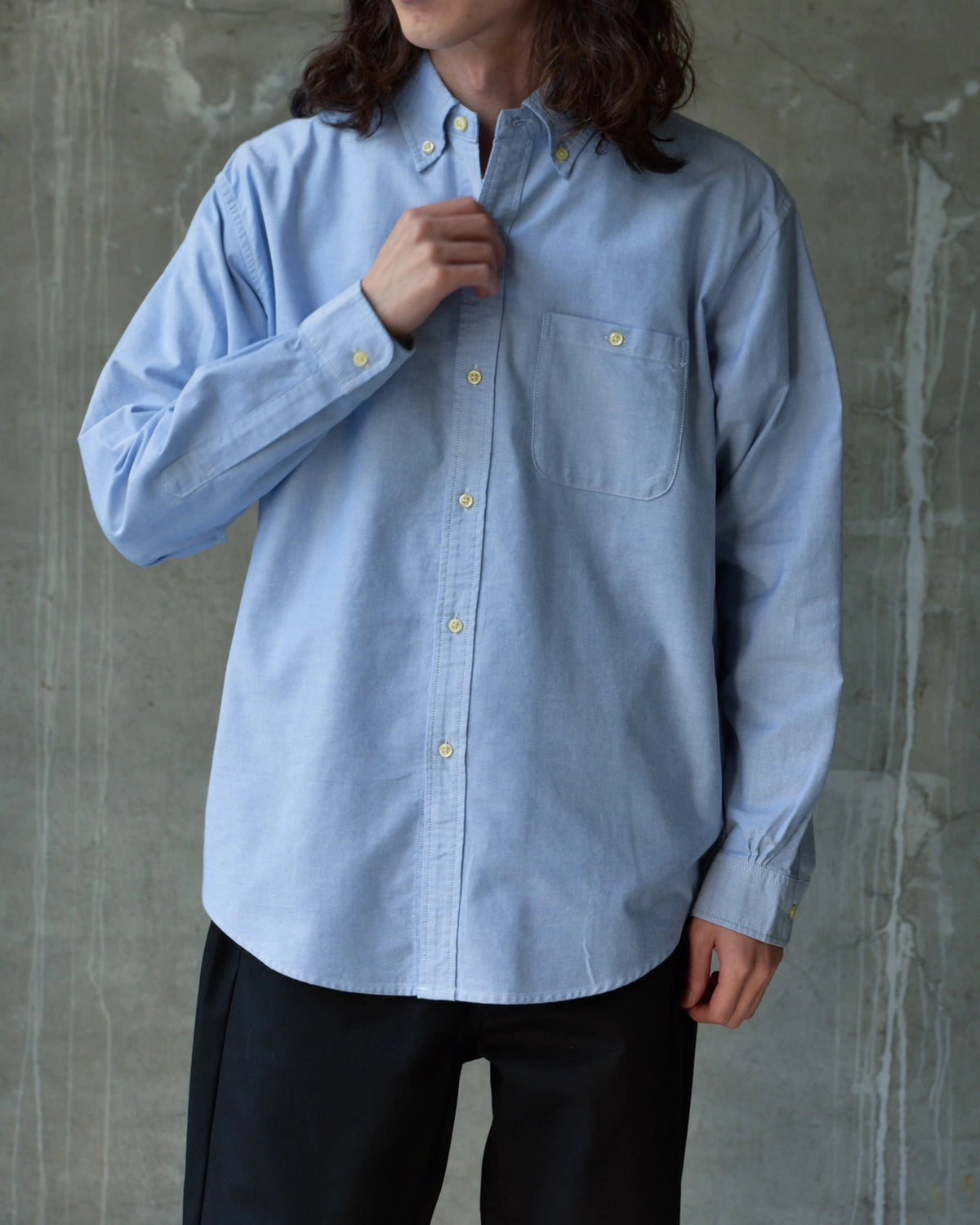 BEDWIN & THE HEARTBREAKERS / L/S BUTTON DOWN SHIRT "BRIAN" (26AB1766A)