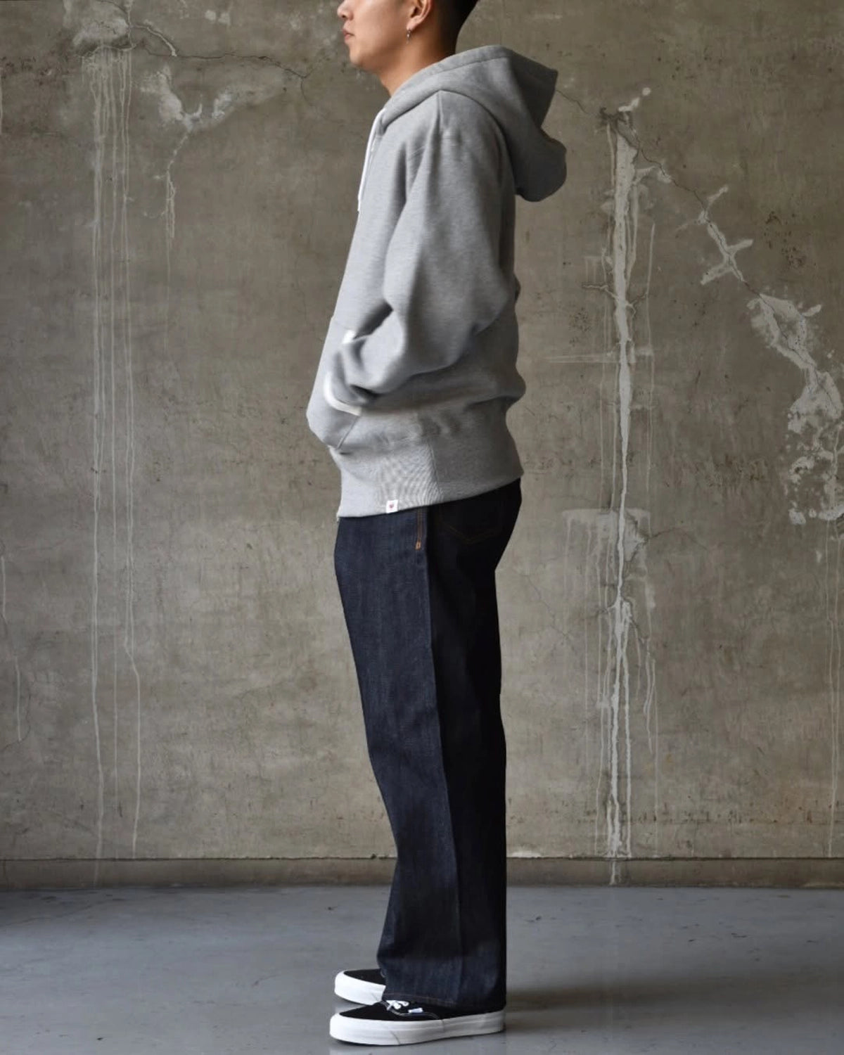 BEDWIN & THE HEARTBREAKERS / CLIDD Ex. L/S ZIP UP HOODIE "OSHEA" (25SB2196)