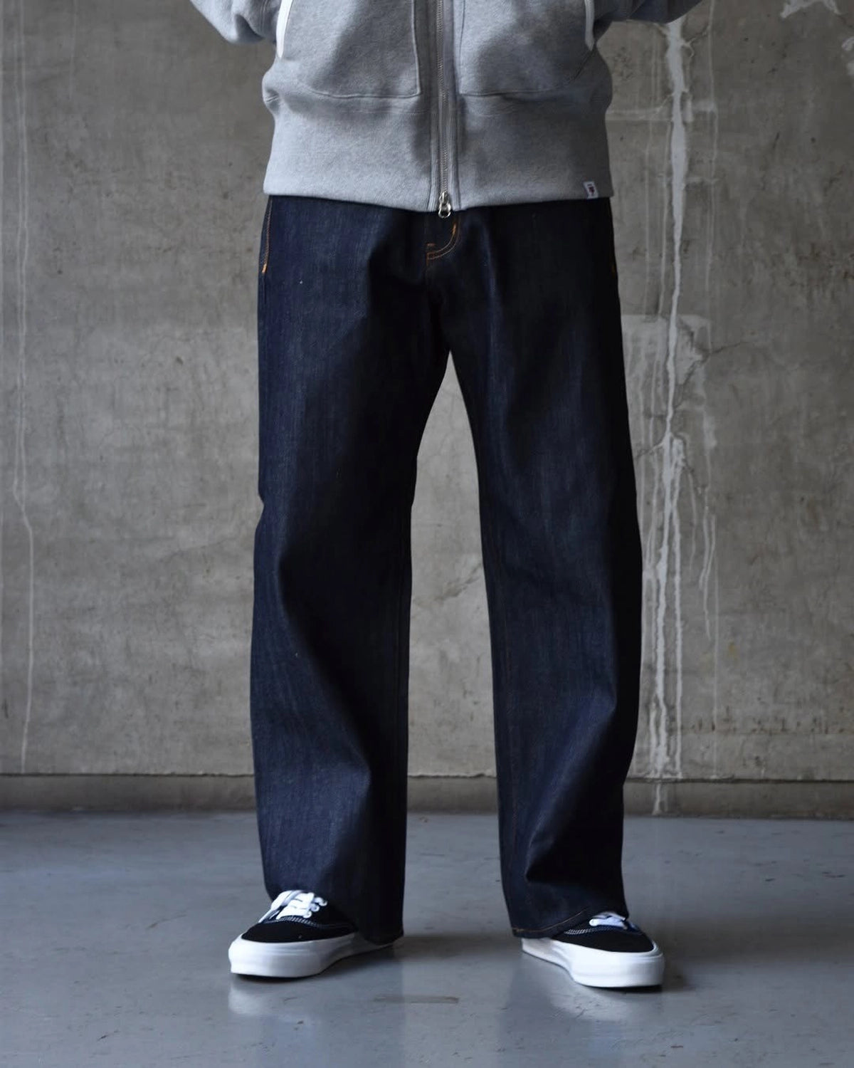 BEDWIN & THE HEARTBREAKERS / CLIDD Ex. RELAXED FITTED DENIM "DRE" (25SB4731)