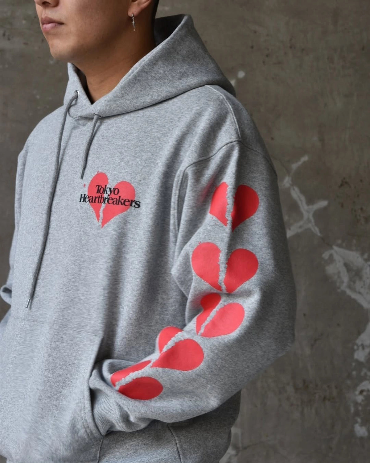 BEDWIN & THE HEARTBREAKERS / L/S PRINTED HOODIE ”STANLEY” (25SB2209)