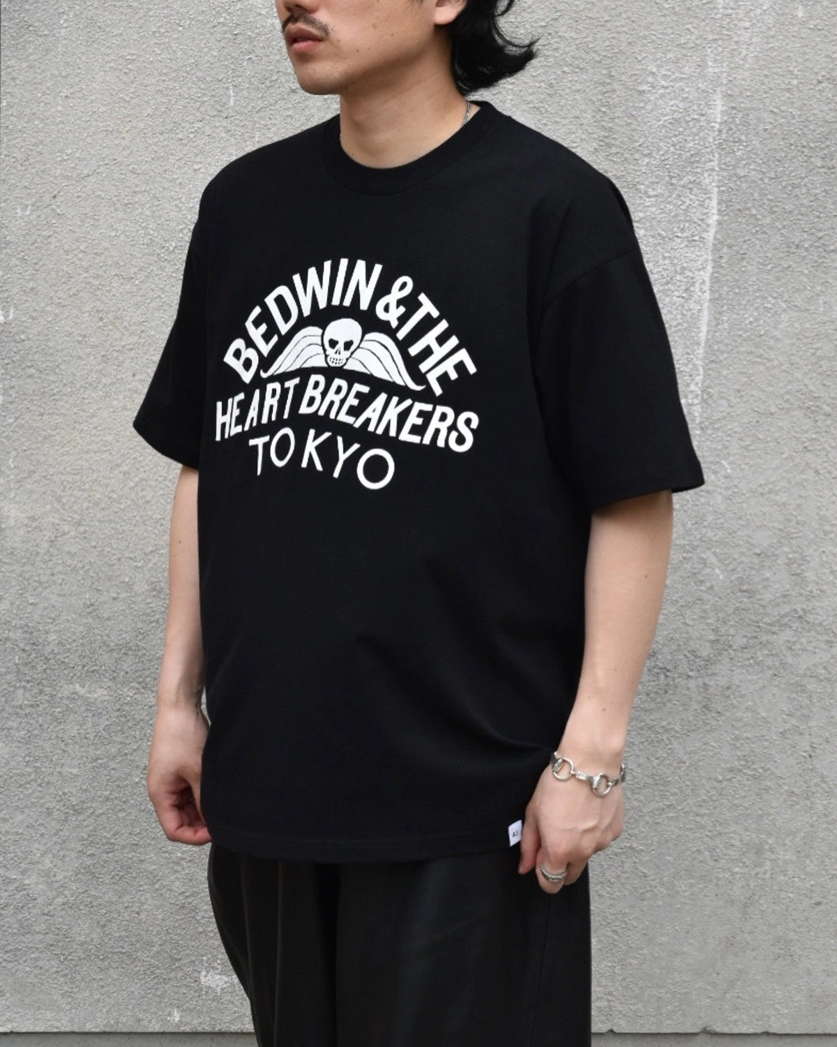 BEDWIN & THE HEARTBREAKERS / S/S PRINTED TEE "FONDA" (25SB2203)